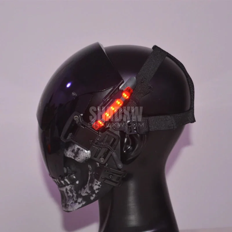 Skull Cyberpunk Helmet - Image 4
