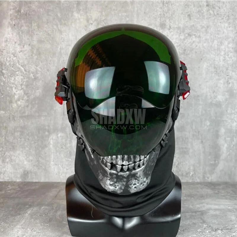 Skull Cyberpunk Helmet - Image 5