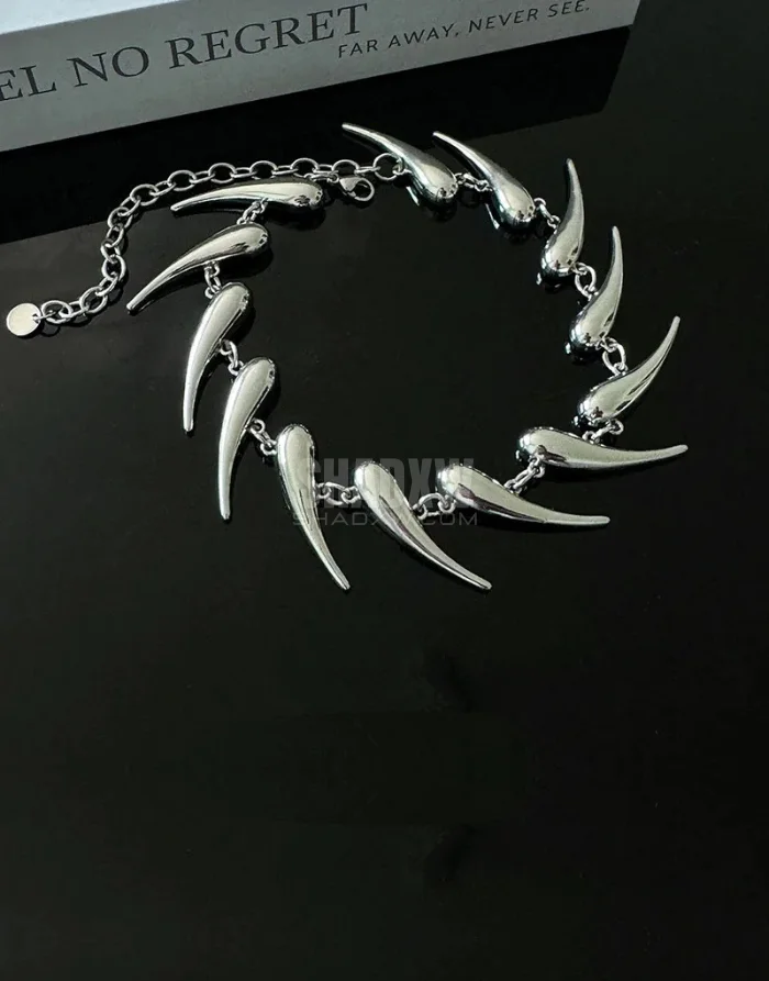 Spiked Choker Necklace - Image 3