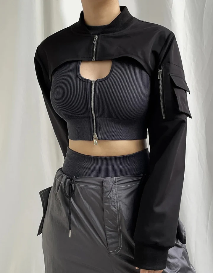 Super Short Crop Top - Image 5