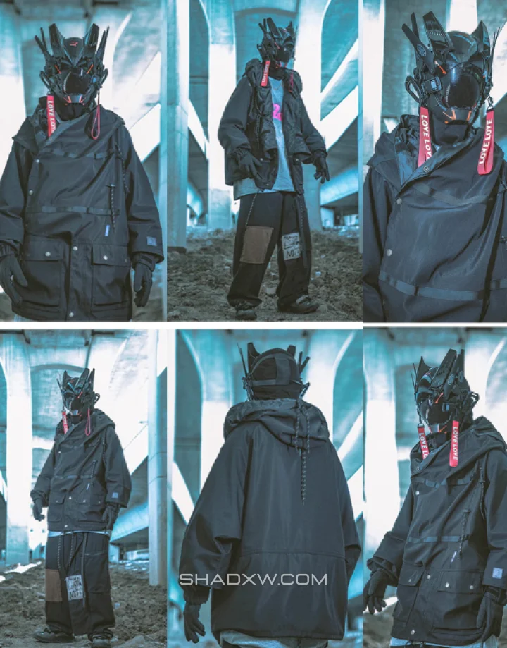 Techwear autumn jacket - Image 5