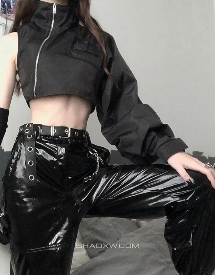 Techwear One Sleeve Jacket - Image 4