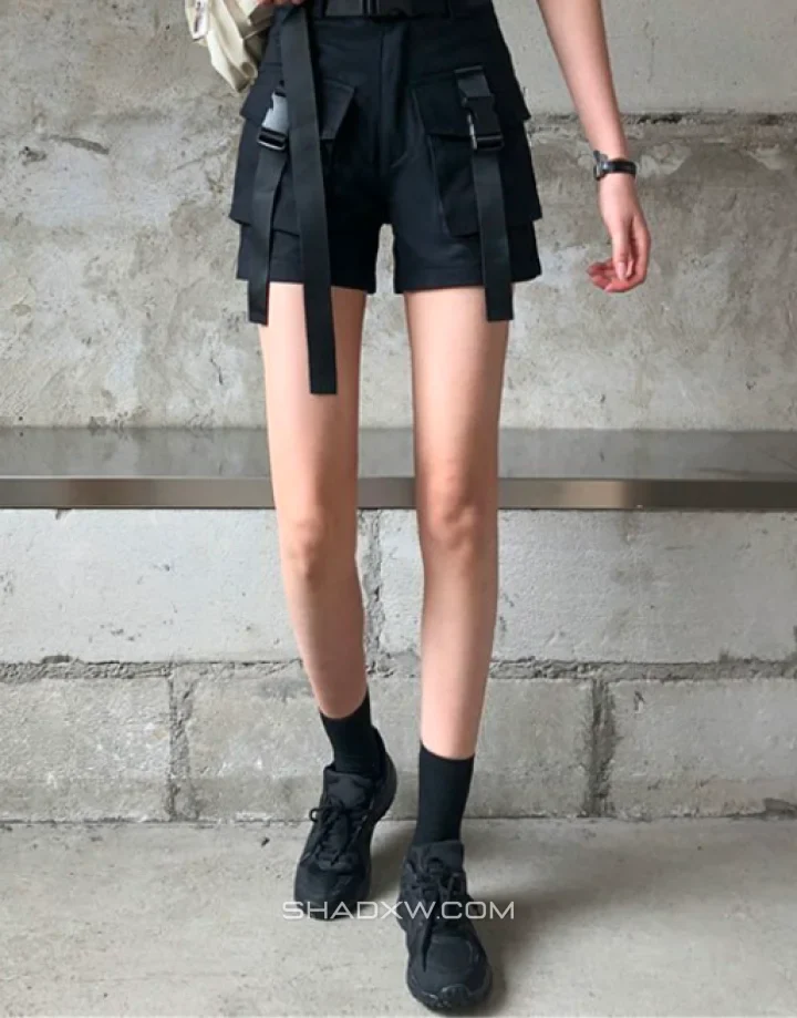 Techwear shorts womens - Image 4