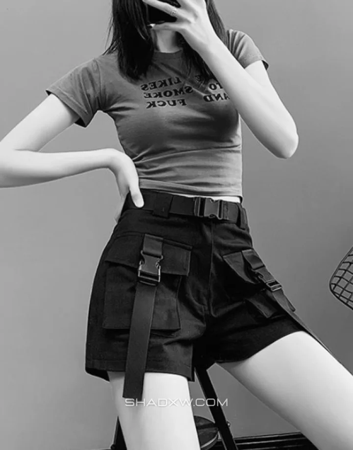 Techwear shorts womens - Image 5