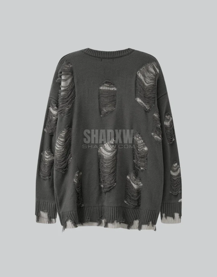 Vintage Ripped Sweater - Image 3