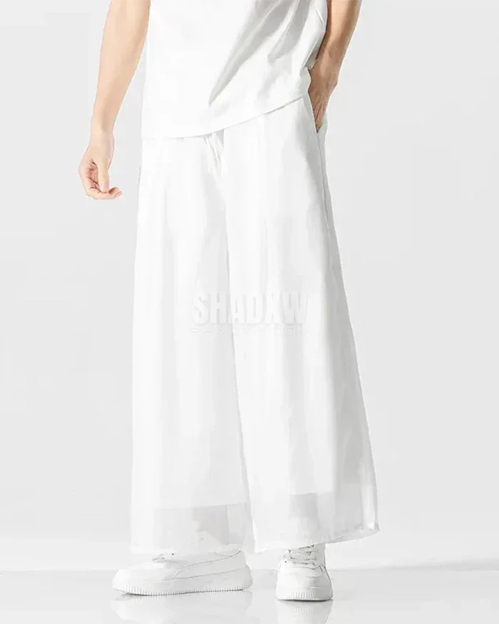 White Hakama Pants - Image 5