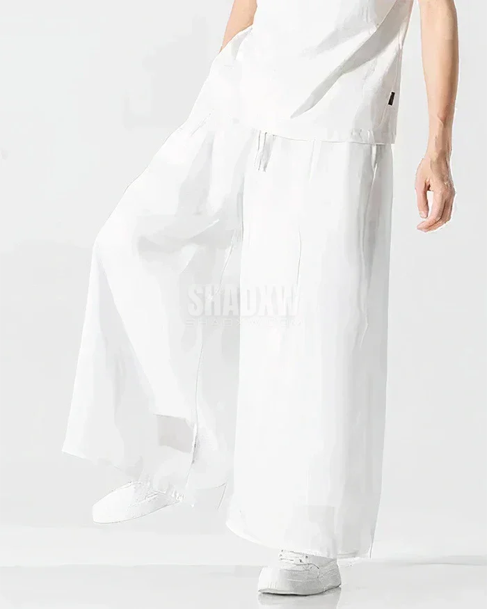 White Hakama Pants - Image 7
