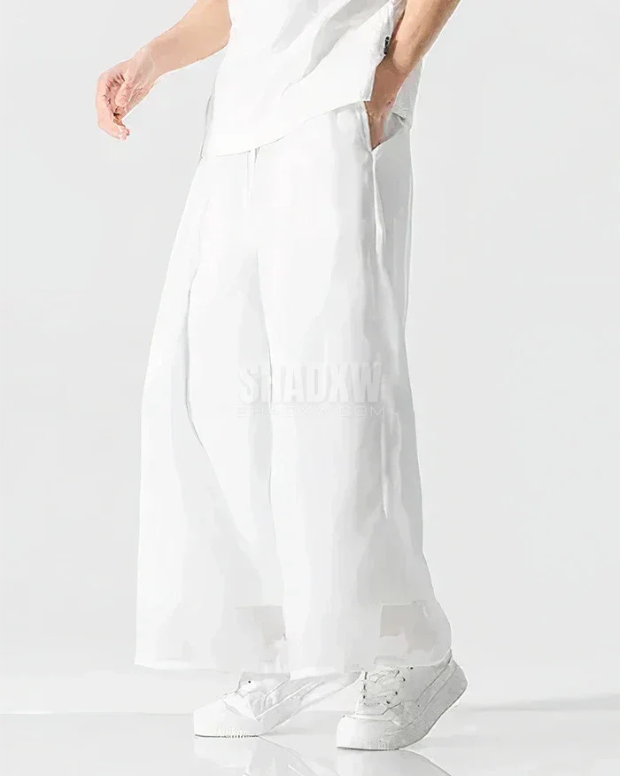 White Hakama Pants - Image 8