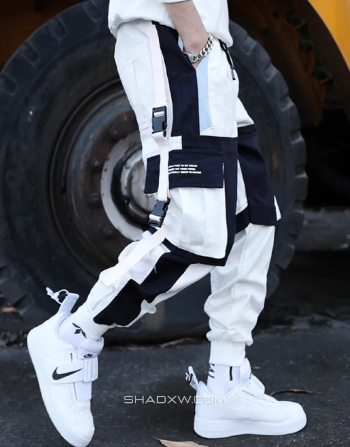 White techwear pants - Image 2