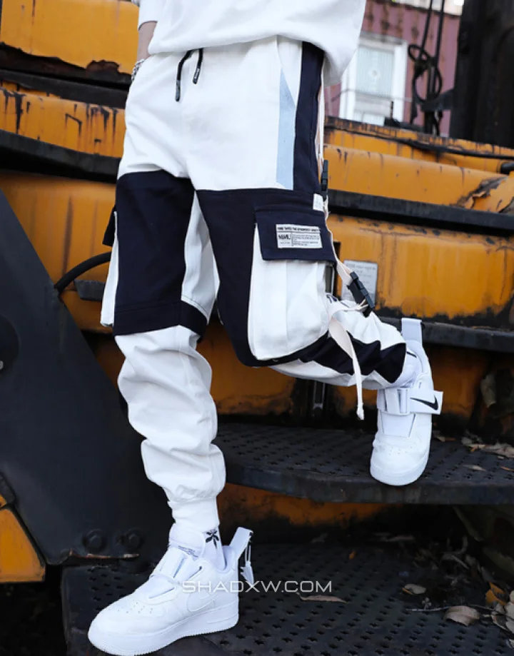 White techwear pants - Image 3