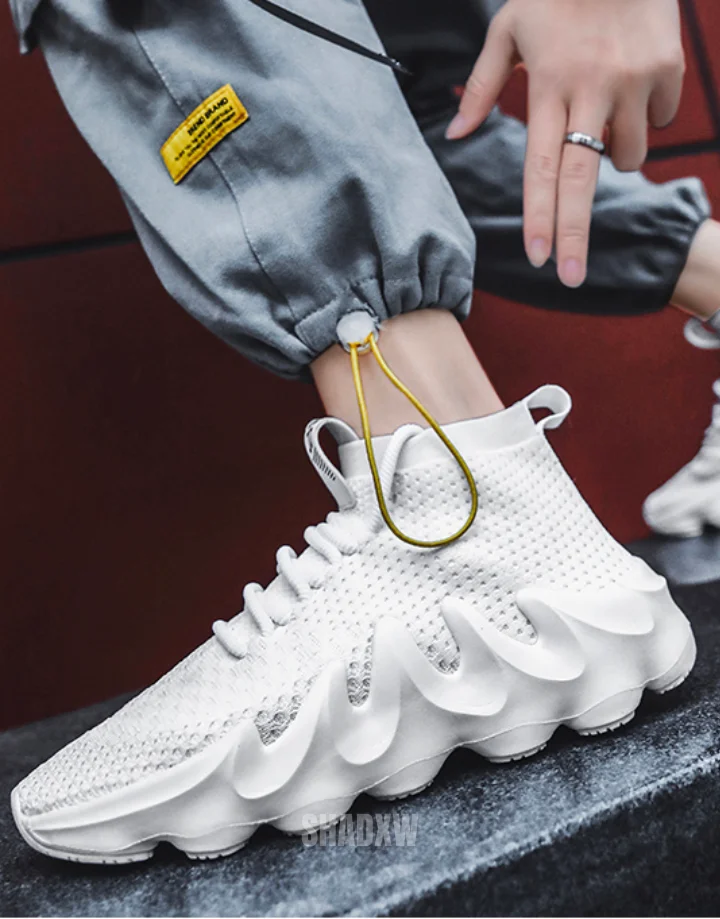 White Techwear Shoes - Image 3