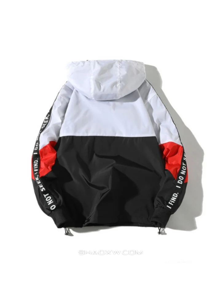 Windbreaker Bomber Jacket - Image 5