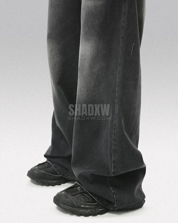 Y2K Black Distressed Jeans - Image 4