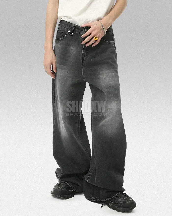 Y2K Black Distressed Jeans - Image 6