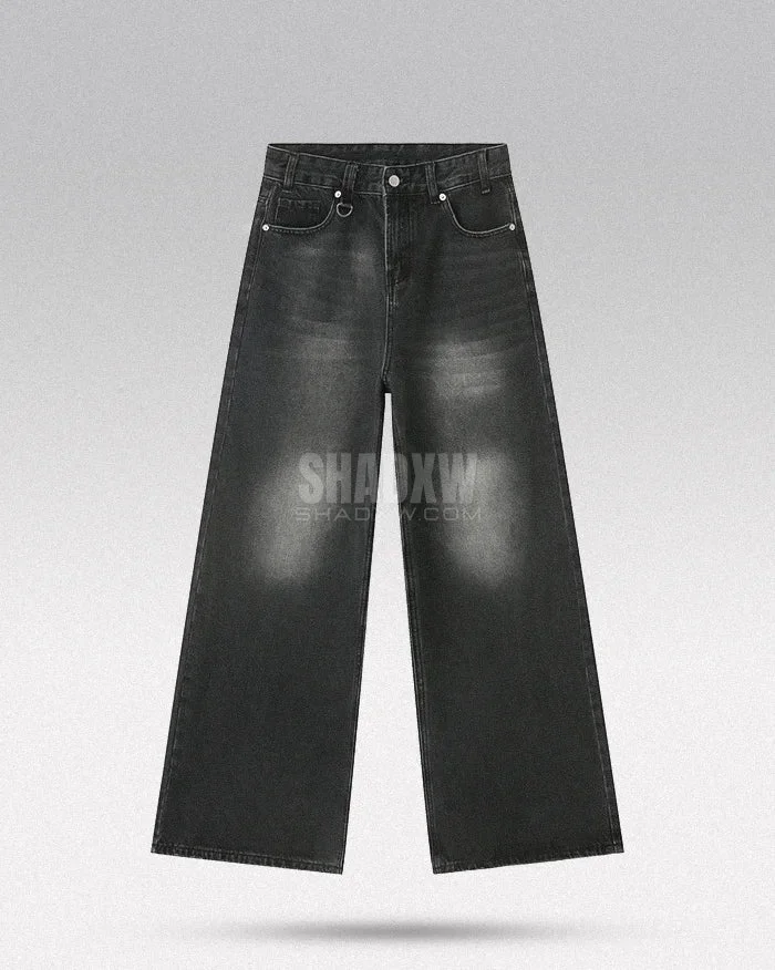 Y2K Black Distressed Jeans - Image 7