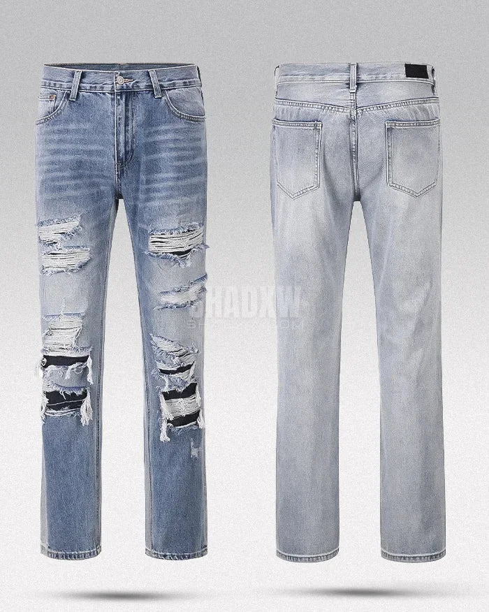 Y2K Blue Jeans Streetwear - Image 5