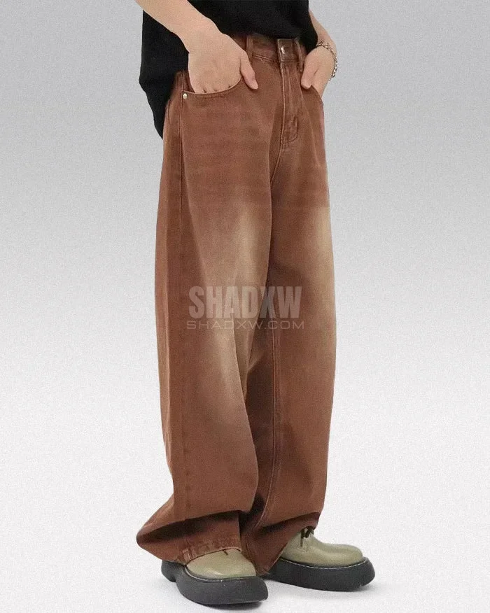 Y2K Brown Pants - Image 3