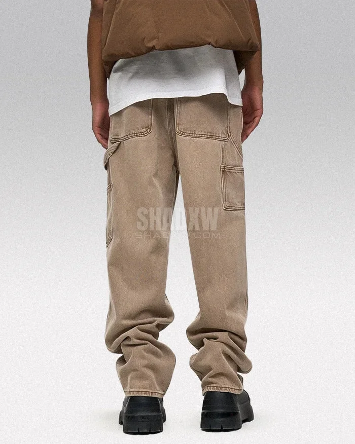 Y2K Camel Jeans - Image 2