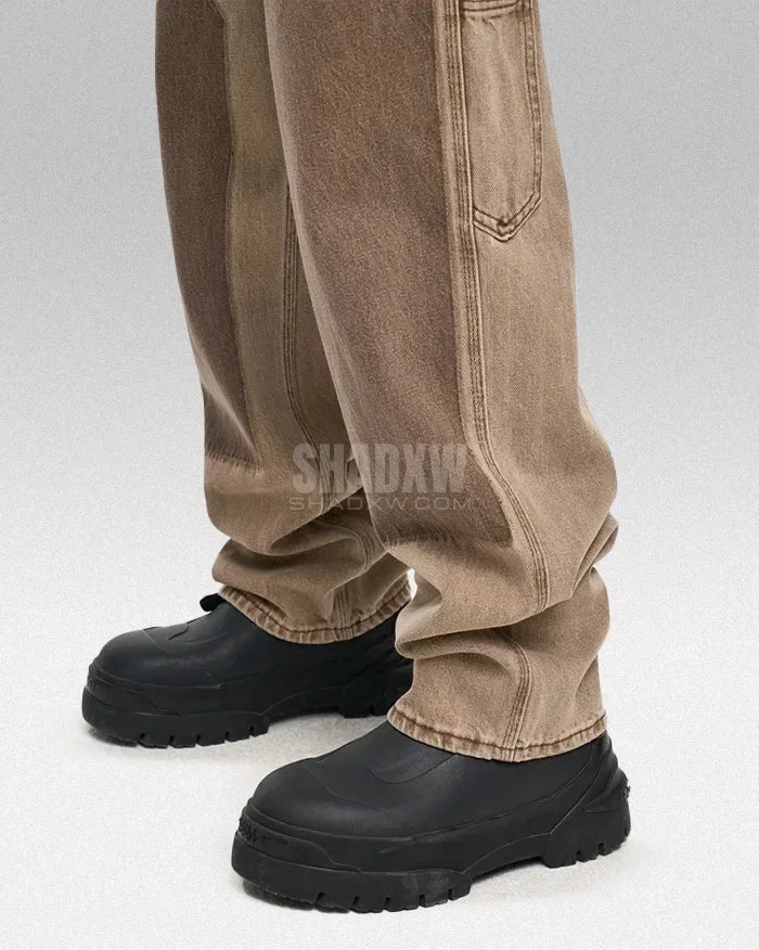 Y2K Camel Jeans - Image 9
