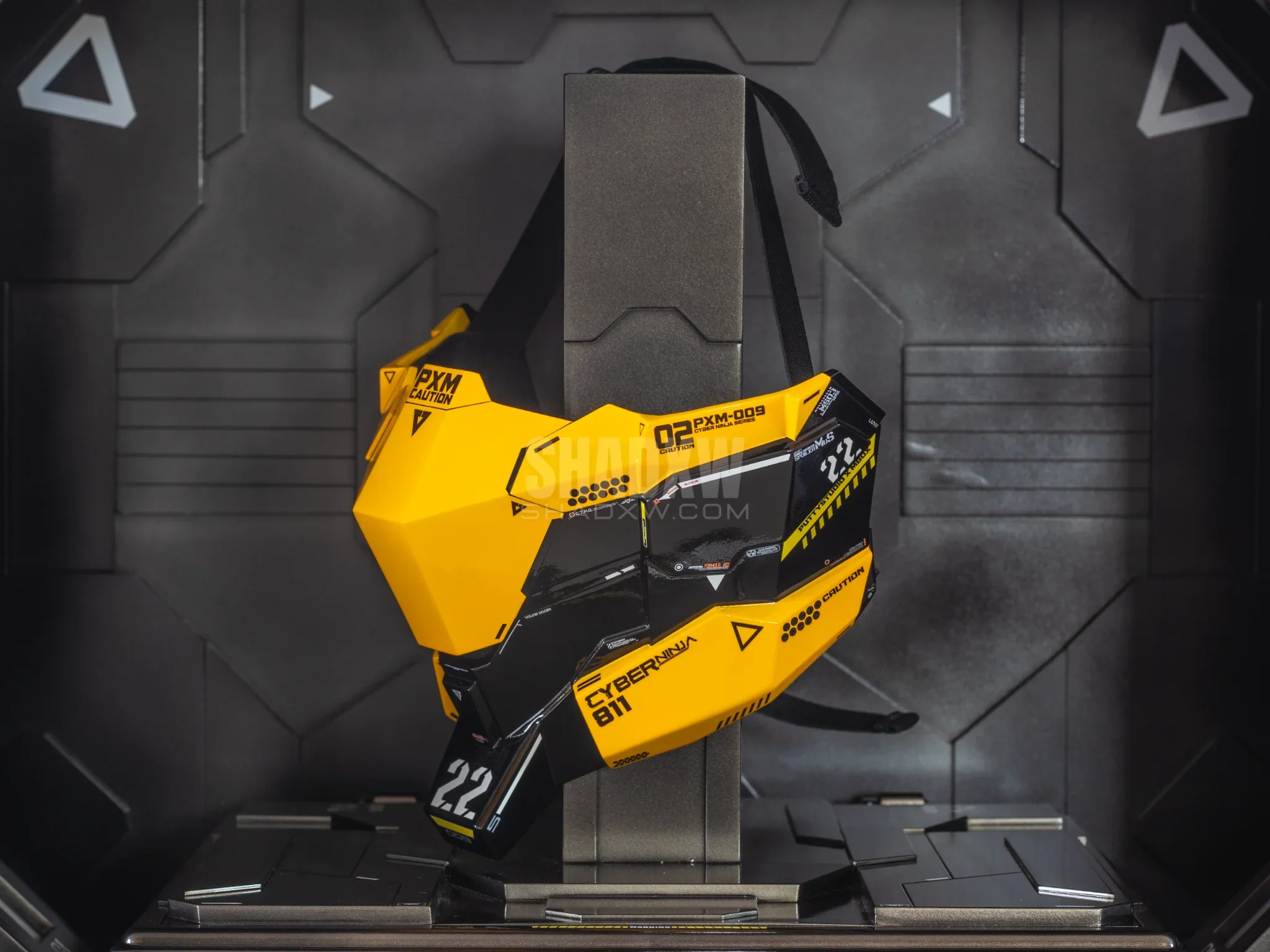 Yellow Cyberpunk Mask - Image 5