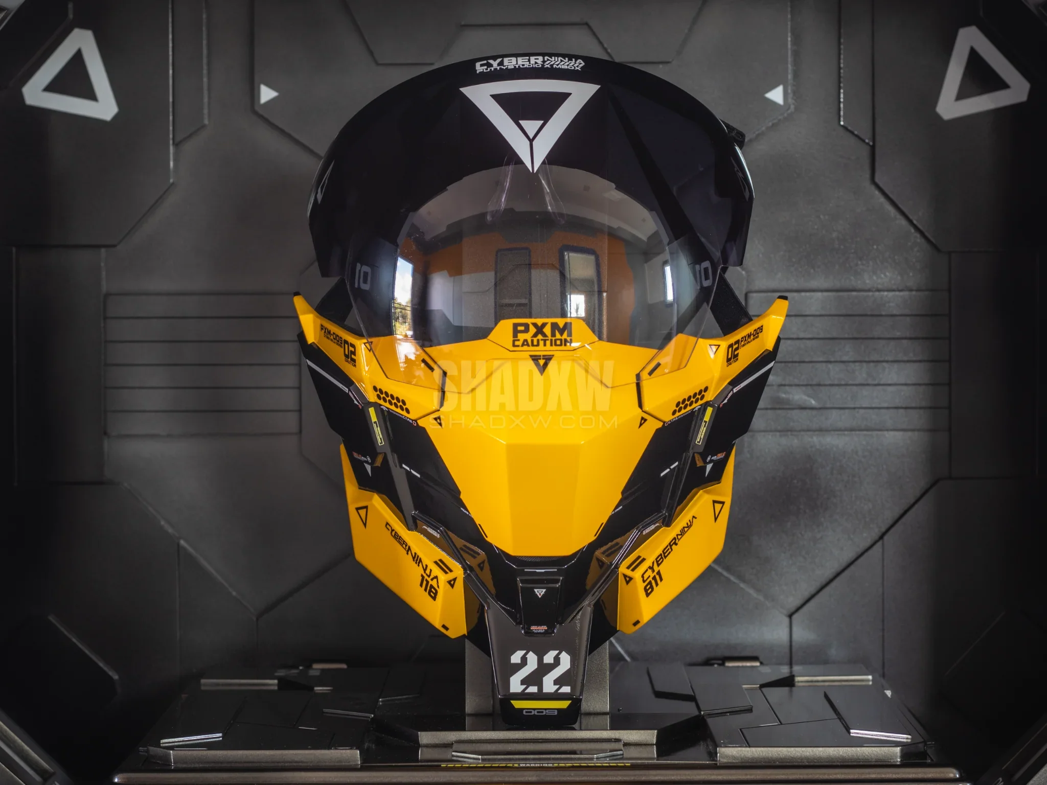 Yellow Cyberpunk Mask - Image 7