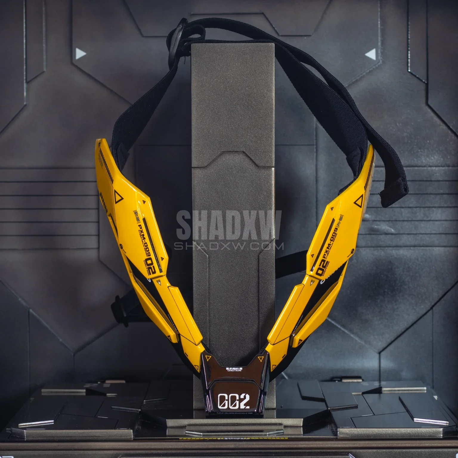 Yellow Cyberpunk Mask Ninja - Image 3